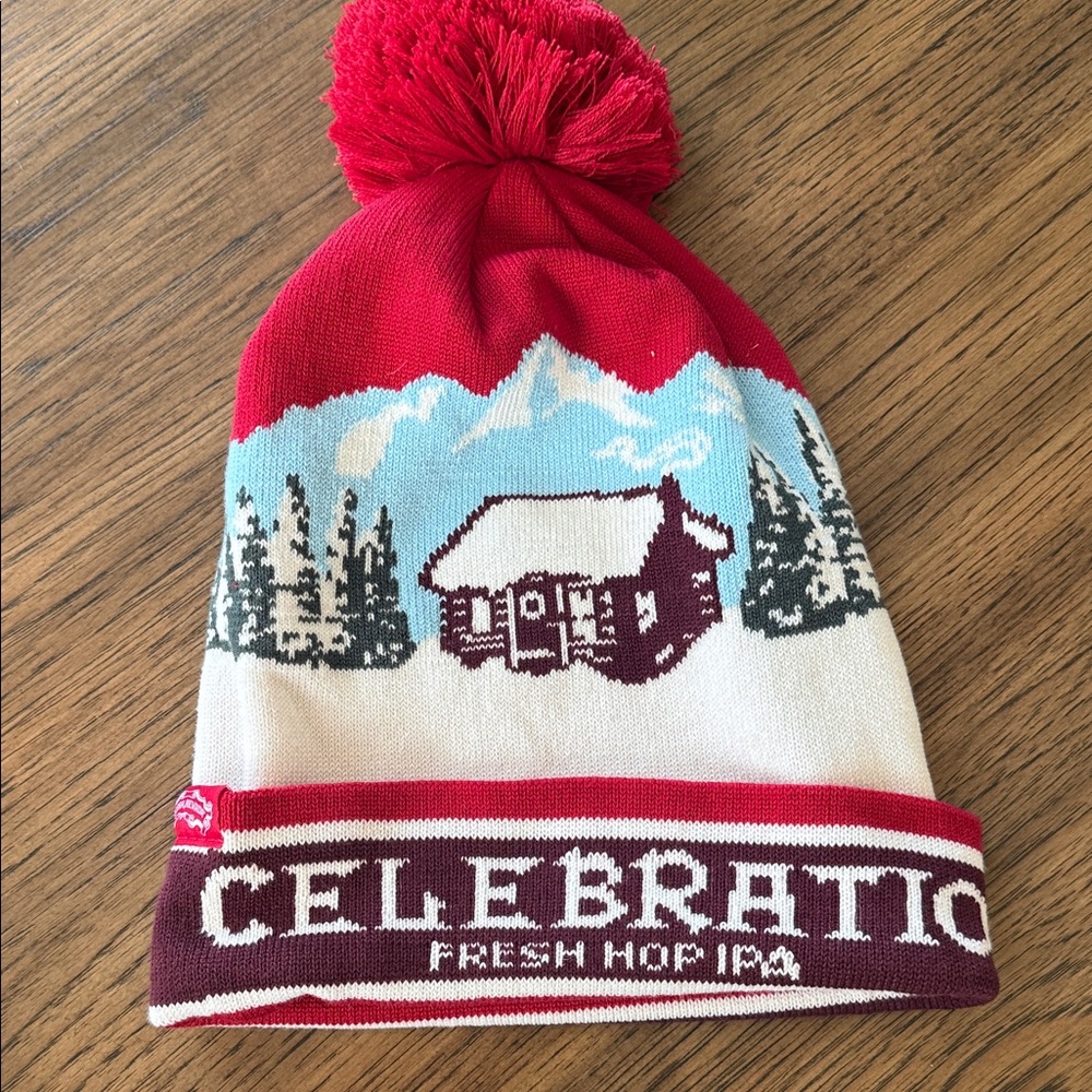 Sierra Nevada Celebration Knit Beanie NWOT